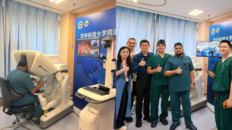 Indian doctor performs remote surgery using Chinese robotic technology ...