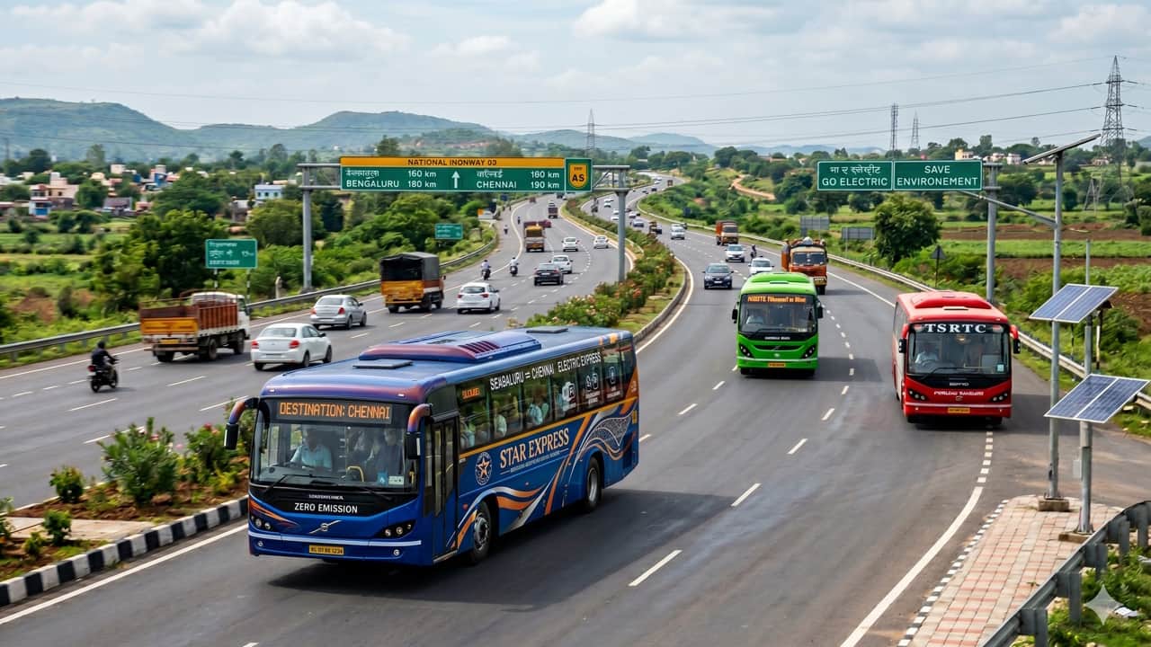 Rising fuel costs spark fresh momentum for electric buses in India’s travel market- Moneycontrol