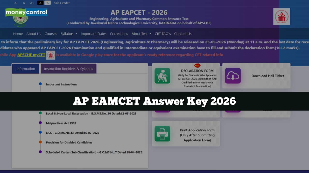 AP EAMCET Answer Key 2026 OUT @ cets.apsche.ap.gov.in today, direct ...