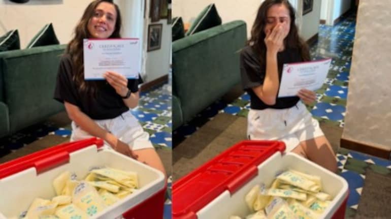 Nakuul Mehta’s wife Jankee Parekh contributes 90 packets of breast milk ...