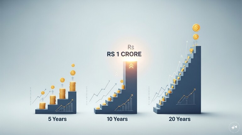 How much SIP do you need to build Rs 1 crore in 5, 10 and 20 years?
