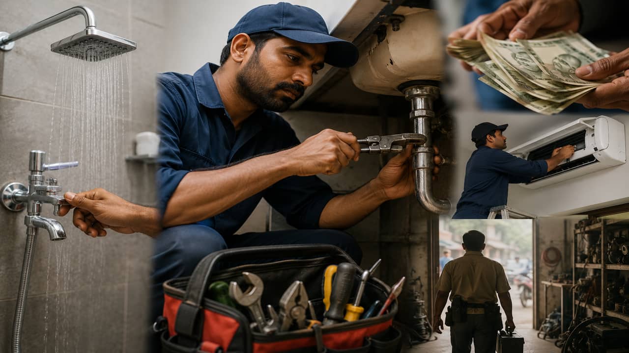 'Makes Rs 4,000 a day, AI-proof': IIM alumnus says his plumber in Delhi is making Rs 2-3 lakh per month,... - Moneycontrol.com