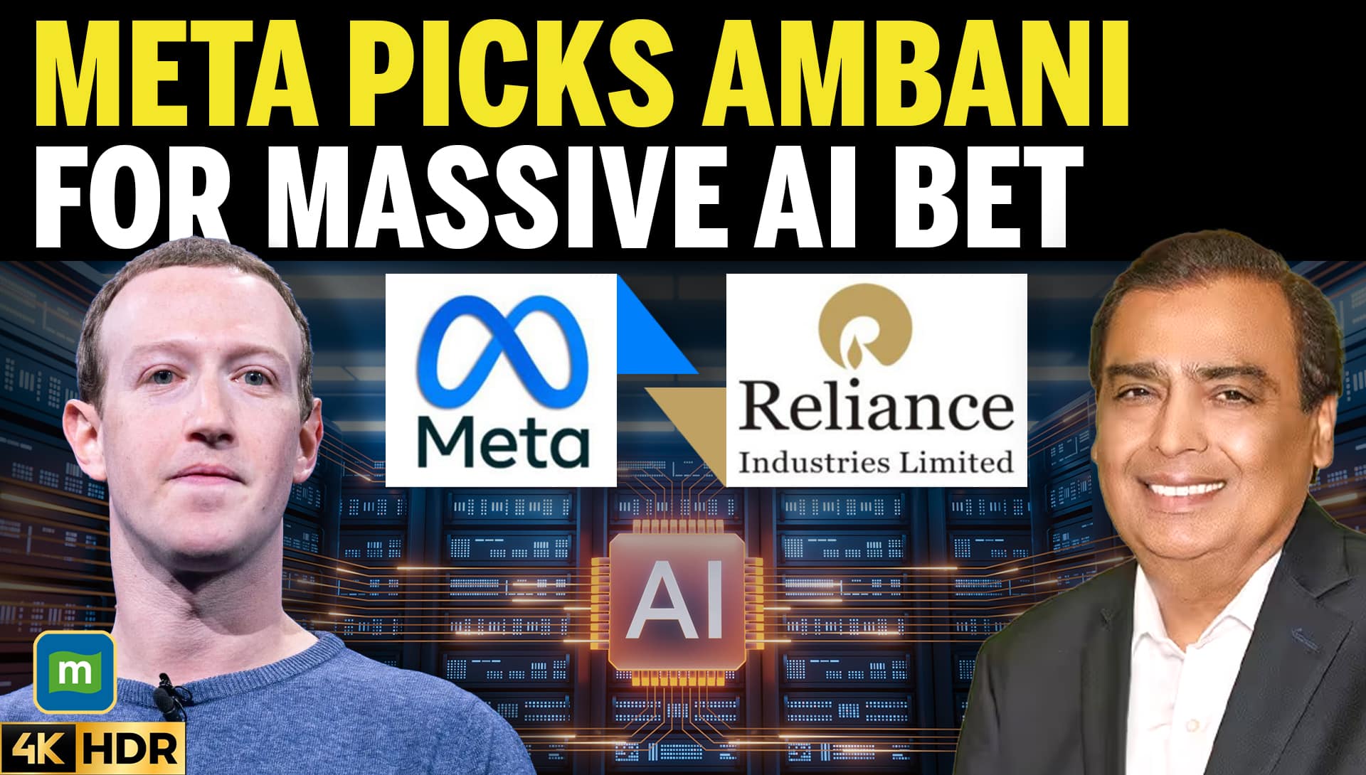 Meta Joins Hands With Reliance for India’s First AI Data Center | Ambani’s Big Win
