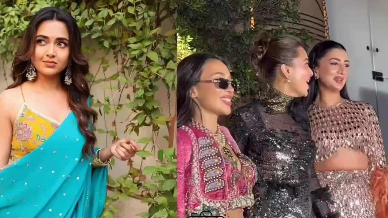 Tejasswi Prakash celebrates birthday with Desi Bling and Laughter Chefs 3 friends; fiance Karan Kundrra says, ‘Proud to be your man’