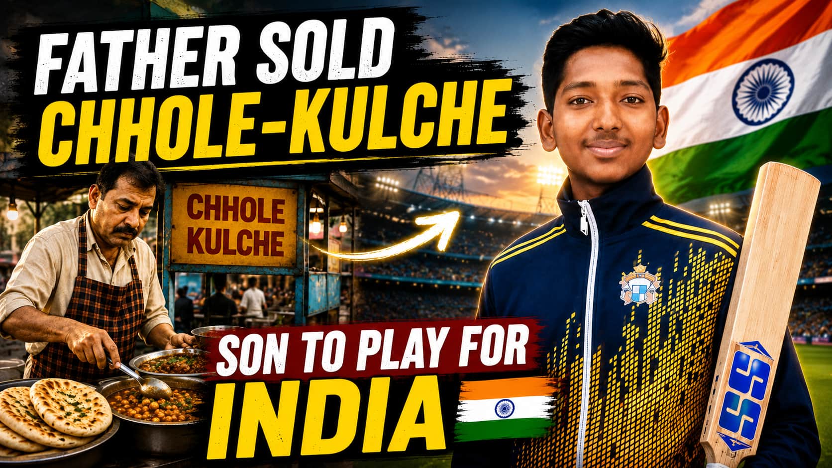 Father sold chhole-kulche, son to play for India U-19 cricket ...