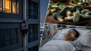 Man climbs down from 27th floor after eating mushrooms, says he thought ...