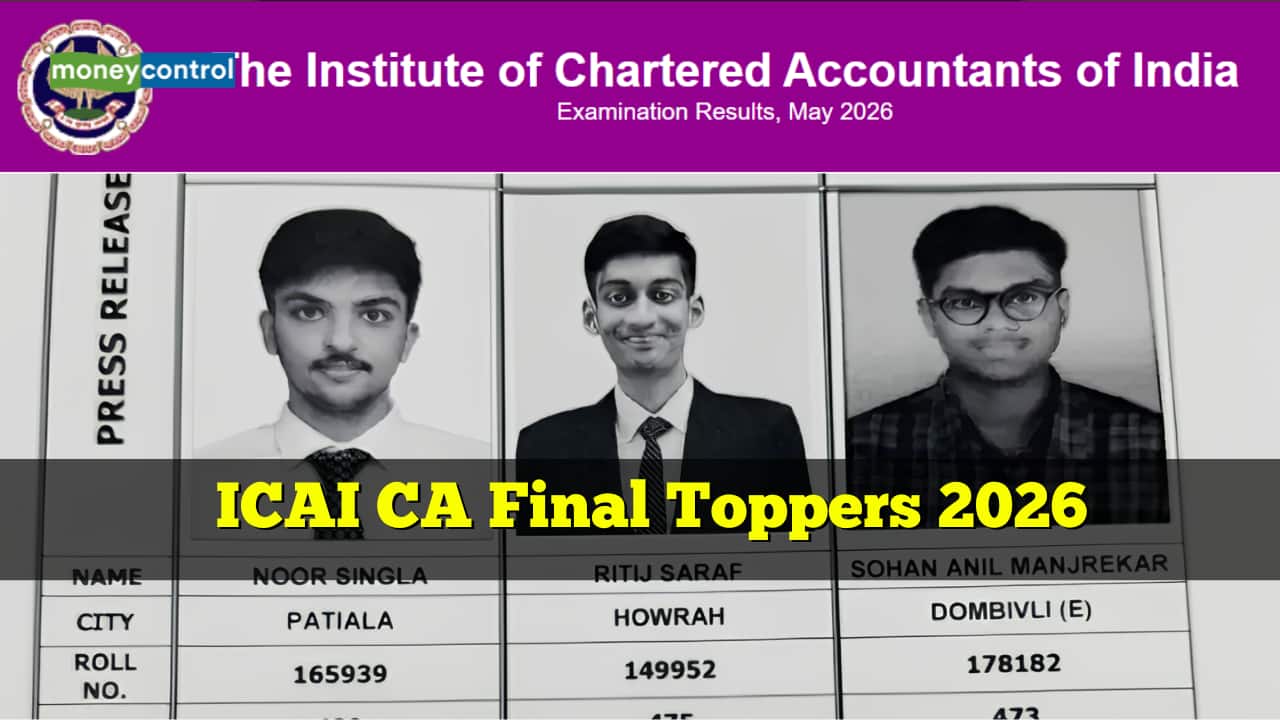 ICAI CA Final Toppers List 2026: Noor Singla from Patiala secures AIR 1 ...