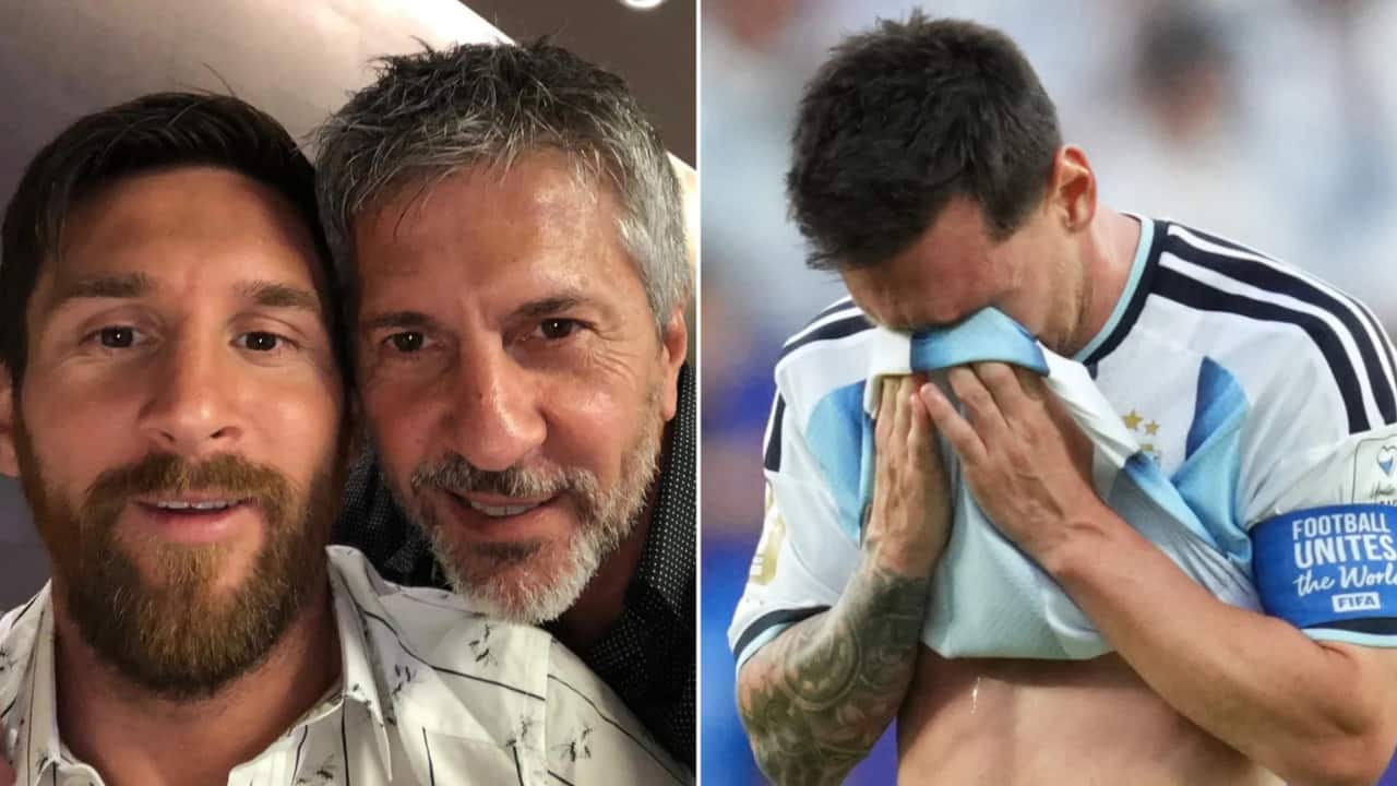 Messi hints at retirement after father's death