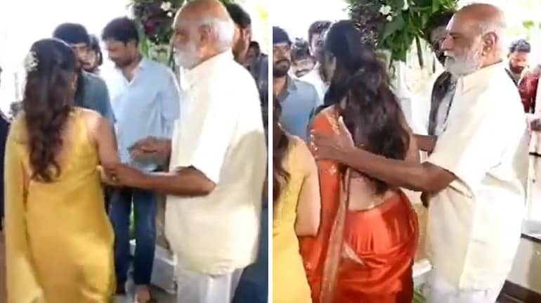 K Raghavendra Rao criticised for allegedly touching actors Krithi ...