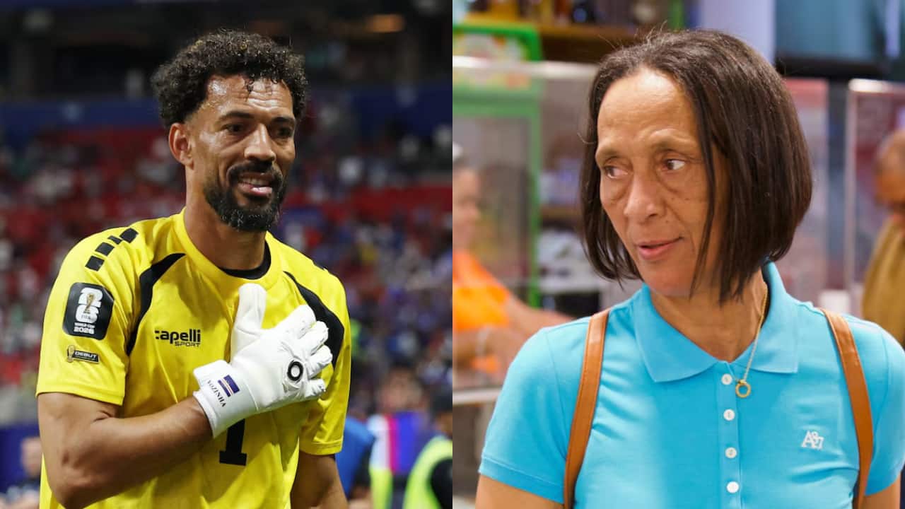 Mum is here! Cape Verde goalkeeper Vozinha's FIFA World Cup wish comes true - WATCH