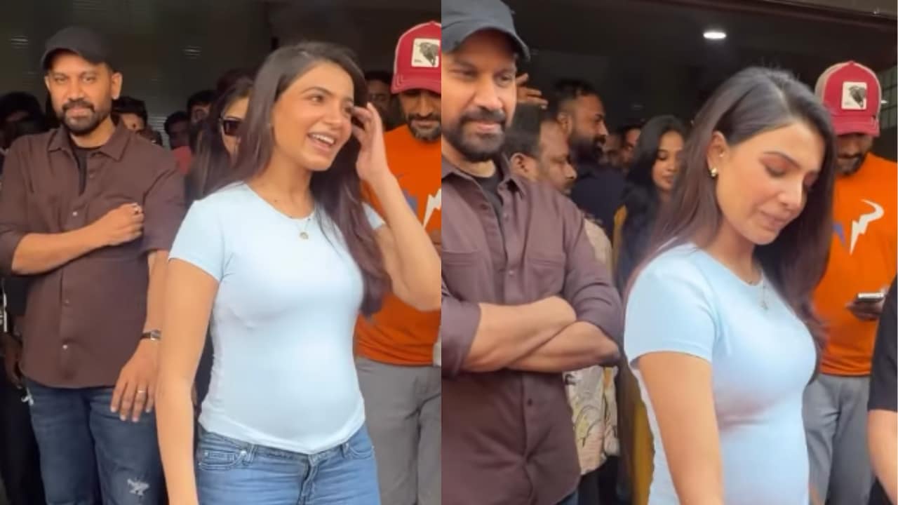 Samantha Ruth Prabhu and Raj Nidimoru expecting their first child? Actress' latest appearance at Maa Inti Bangaaram success party sparks buzz