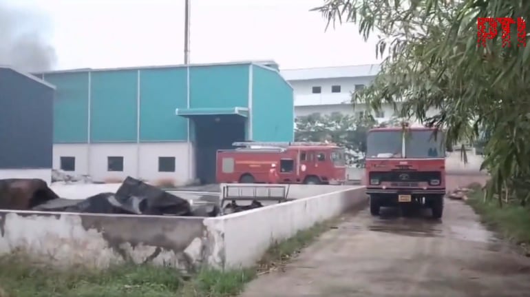 Two workers killed in fire at Dakshin Energy plant in Andhra's Parawada Pharma City