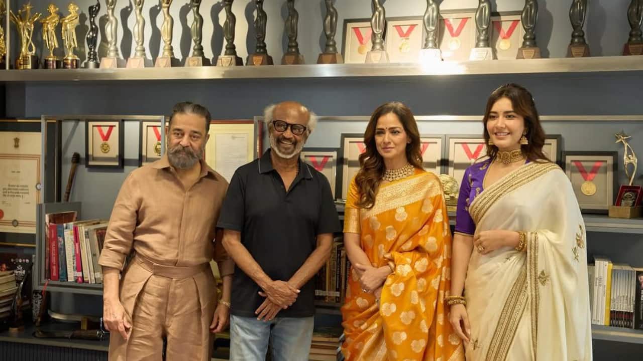 Ra.one Rajnikant Raashii Khanna gears up for Dharman with Rajinikanth, shares pics from ...