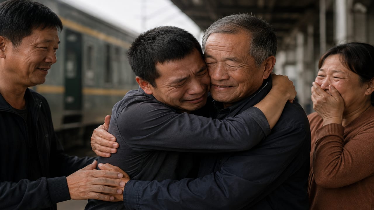 Deaf man reunited with family after 35 years apart after brother spots one detail in online message
