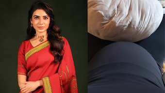Samantha Ruth Prabhu flaunts baby bump in new pic, jokes, 'My six-pack'