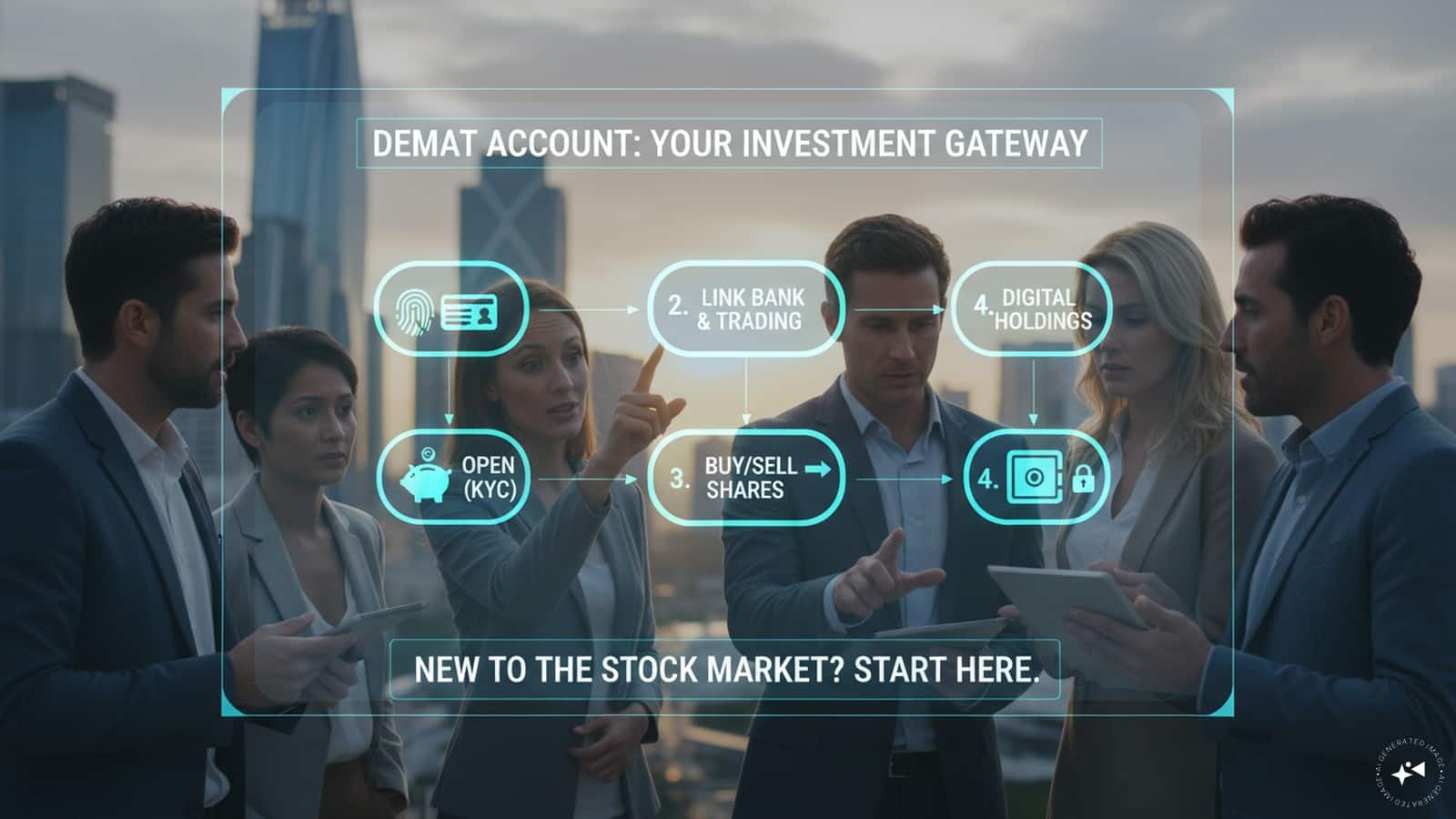 New to the stock market? Here's how a Demat account works