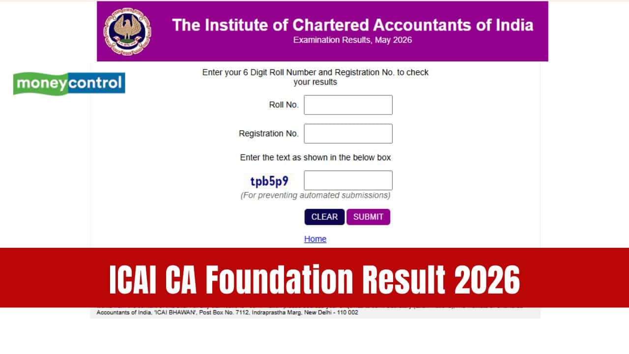ICAI Declares CA Foundation May 2026 Examination Results