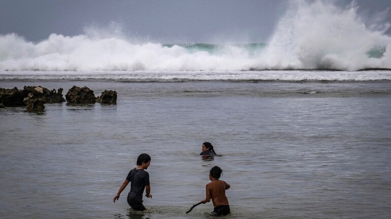 'Very dangerous' Super Typhoon Bavi nears Guam, Northern Mariana ...