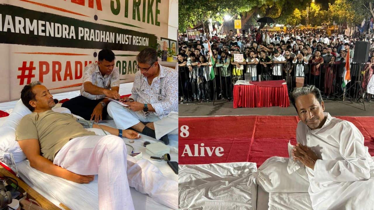 Sonam Wangchuk Hunger Strike Enters Day 9 Cjp Shares Update 