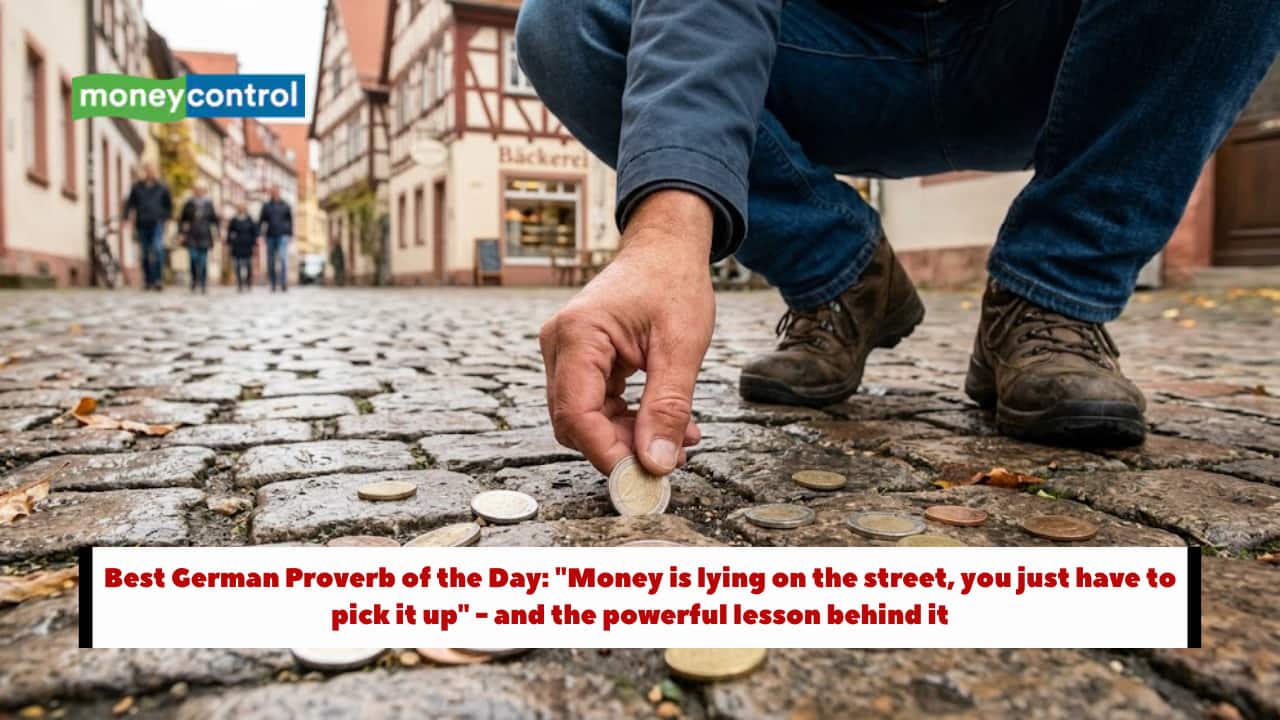 Best German Proverb of the Day: “Money is lying on the street, you just have to pick it up” – and the powerful lesson behind it