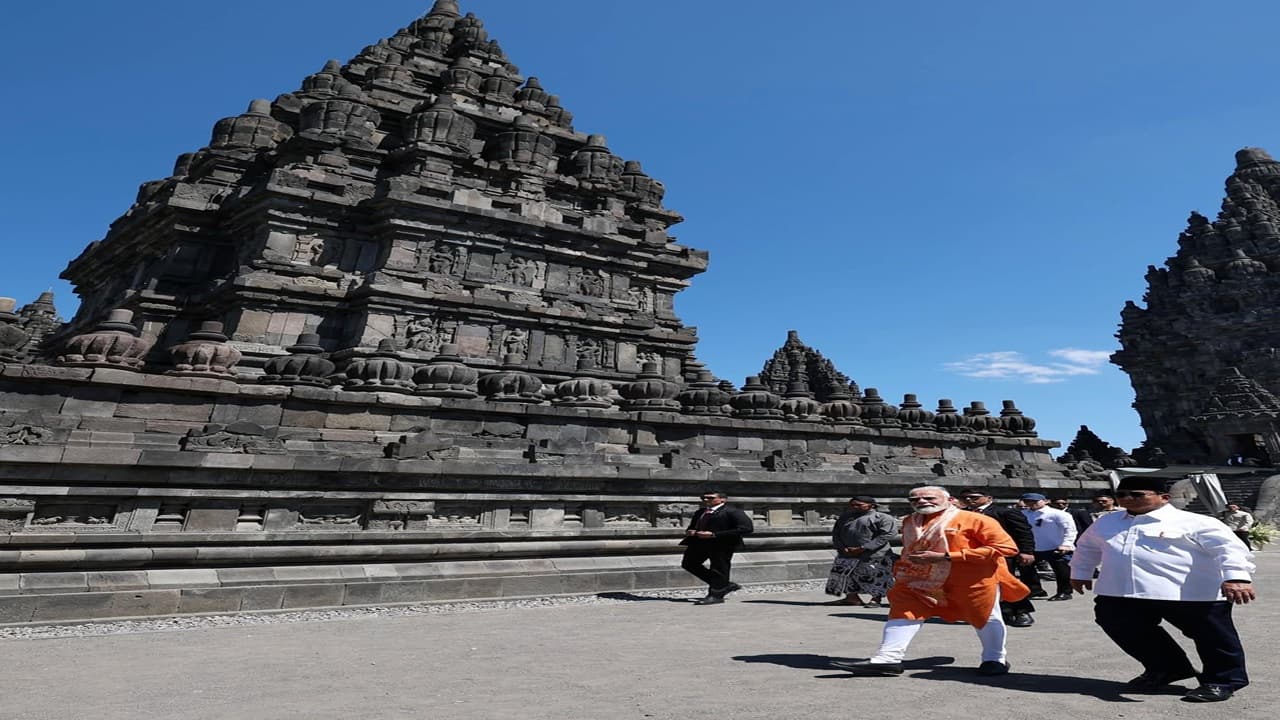 PM Modi revives shared civilisational heritage across the globe; visits Prambanan temple today in Indonesia- Moneycontrol
