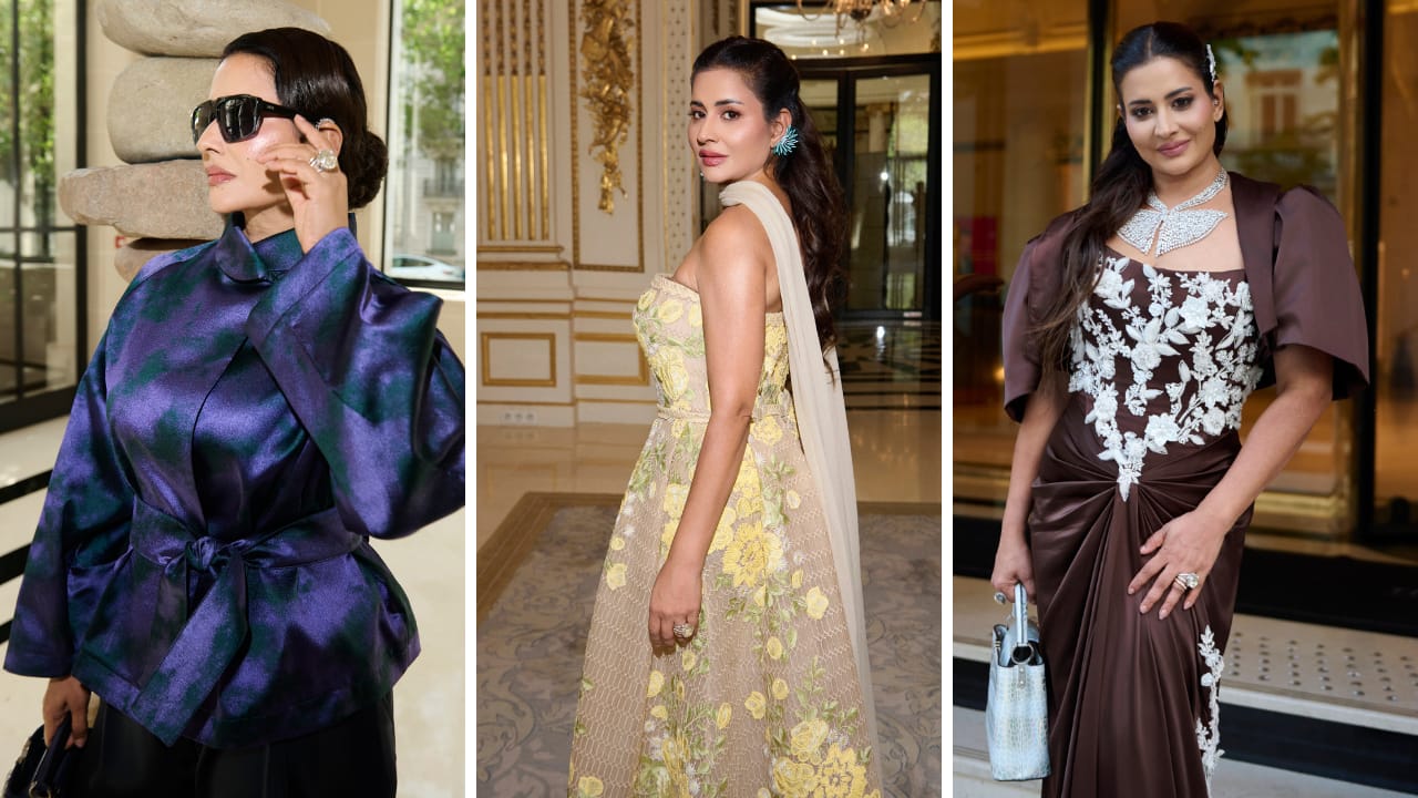 Sudha Reddy turns heads at Paris Haute Couture Week in Giorgio Armani Privé, Elie Saab and Manish Malhotra, shines in $30 million statement piece - See here