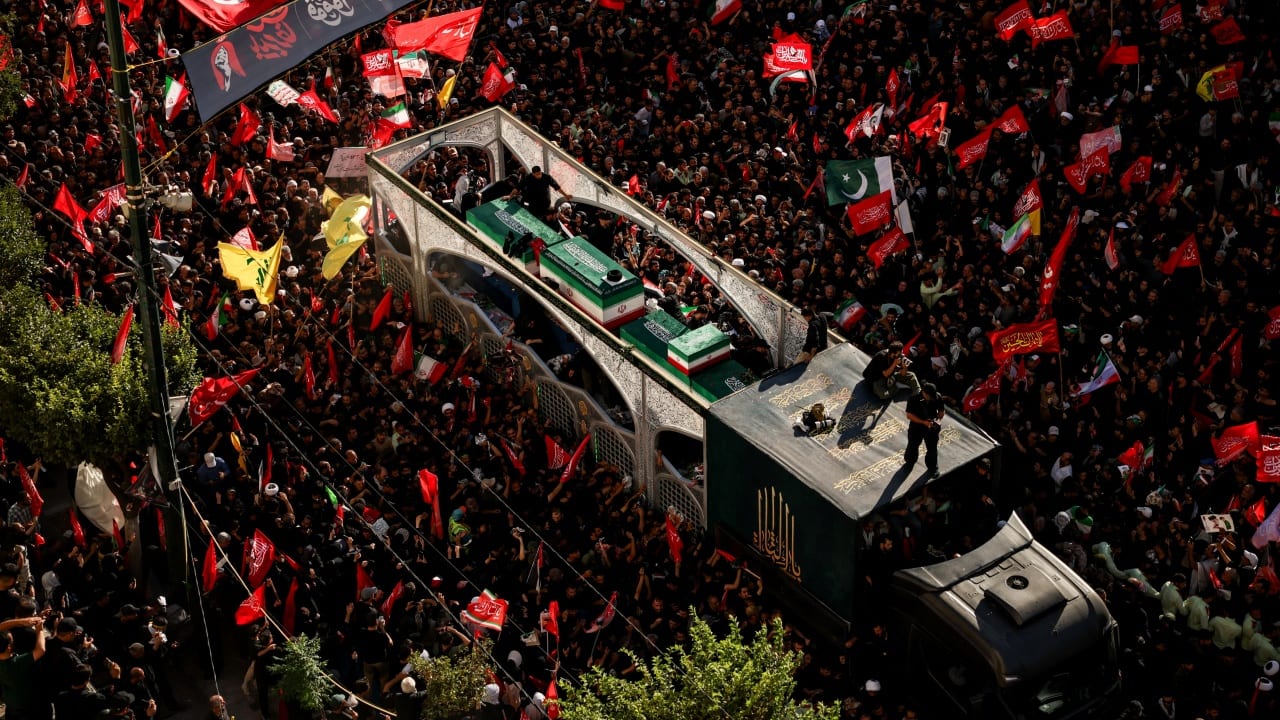 Khamenei funeral drew crowds and absences