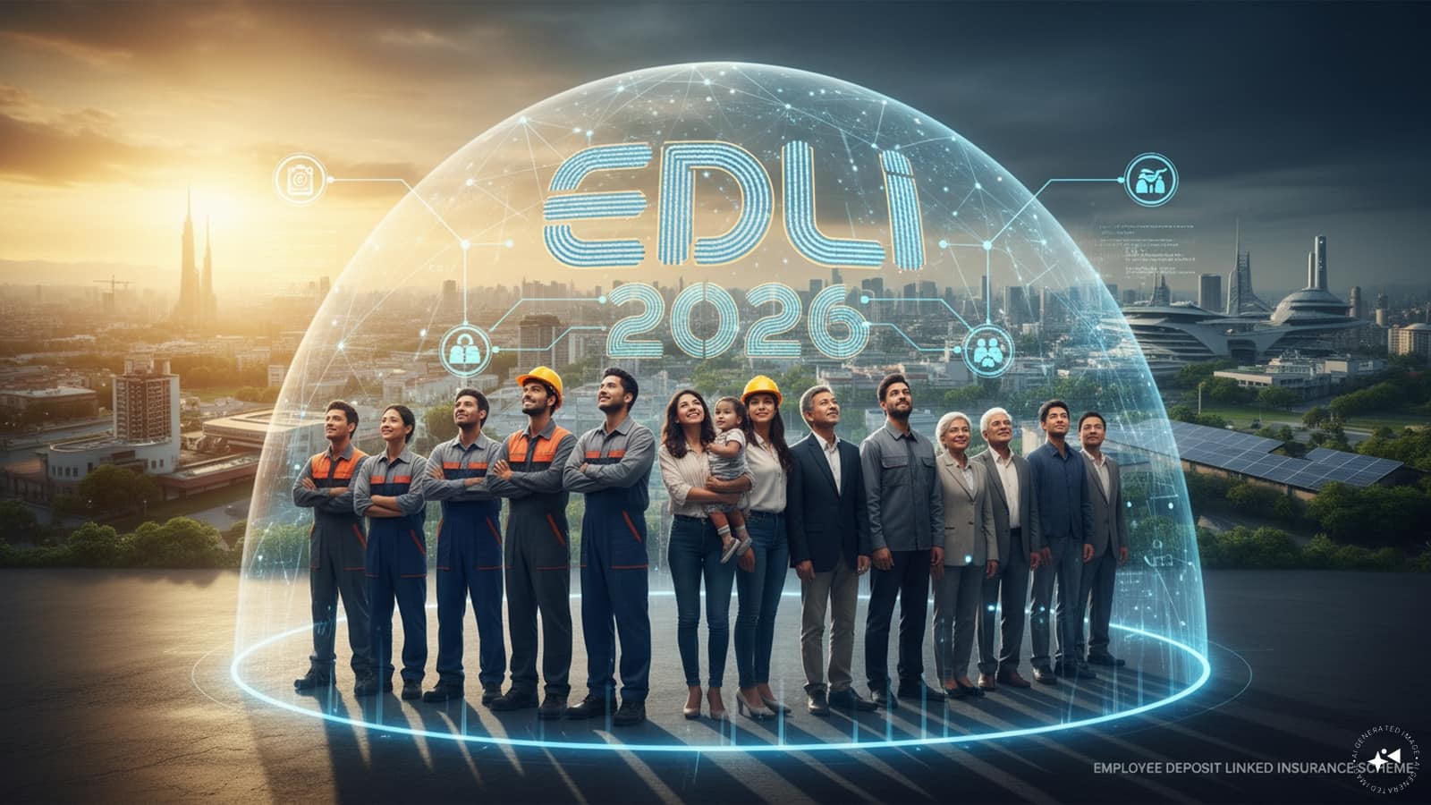 EDLI Scheme 2026: Rs 7 lakh insurance cover stays; PF-linked assurance benefit up to Rs 1 lakh introduced....
