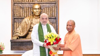 UM CM Yogi Adityanath meets Home Minister Amit Shah in Delhi, discusses administrative and political...