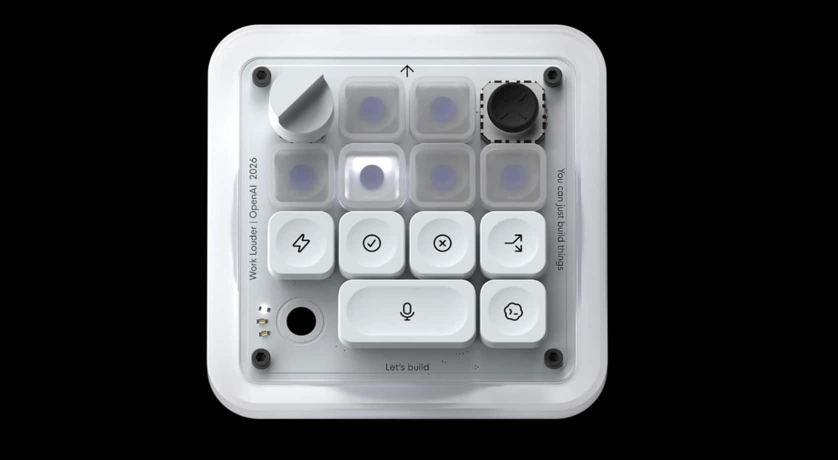 OpenAI's first hardware is Codex Micro, a keyboard for managing AI agents
