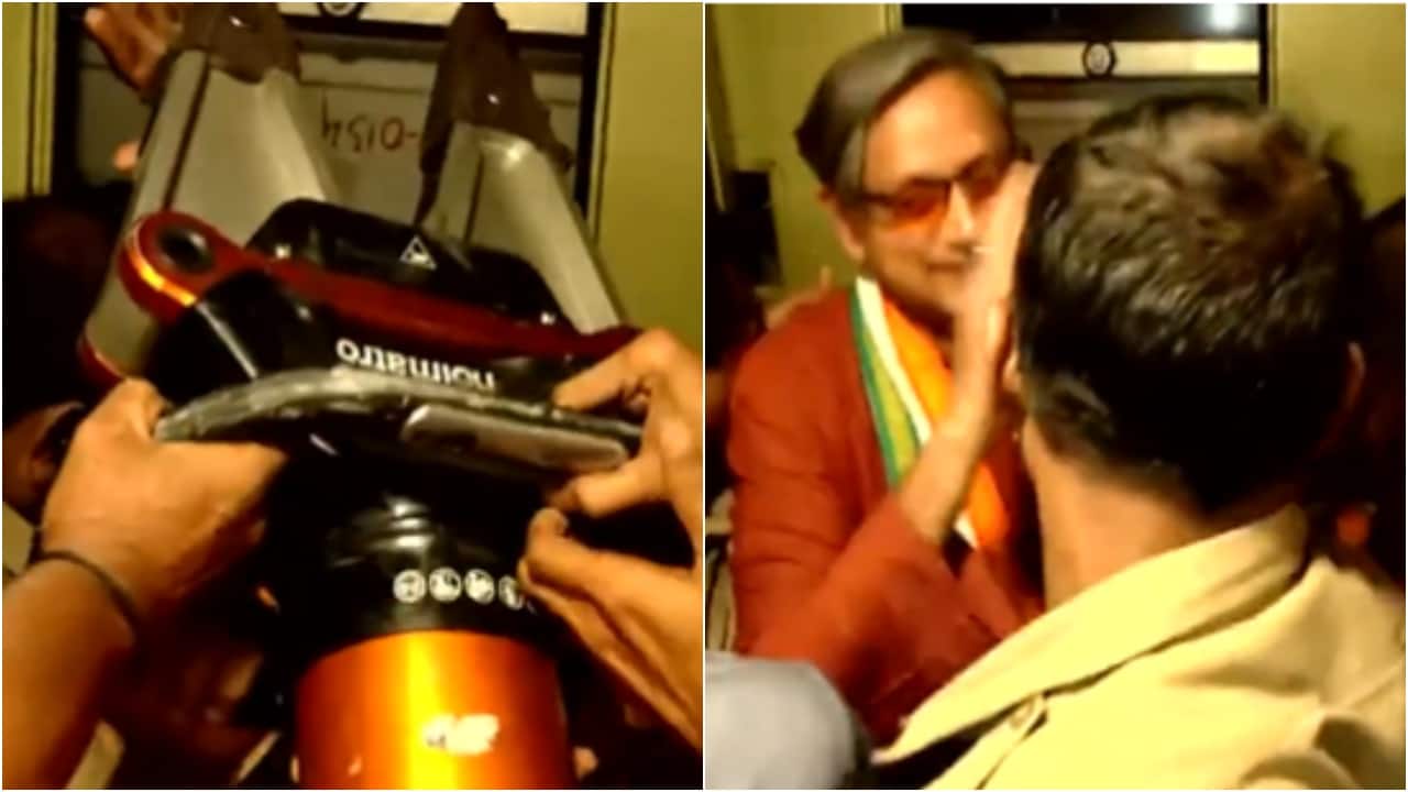 Congress MP Shashi Tharoor gets stuck in lift at Keralam hotel, rescued later: 'Huge thank you...'- Moneycontrol
