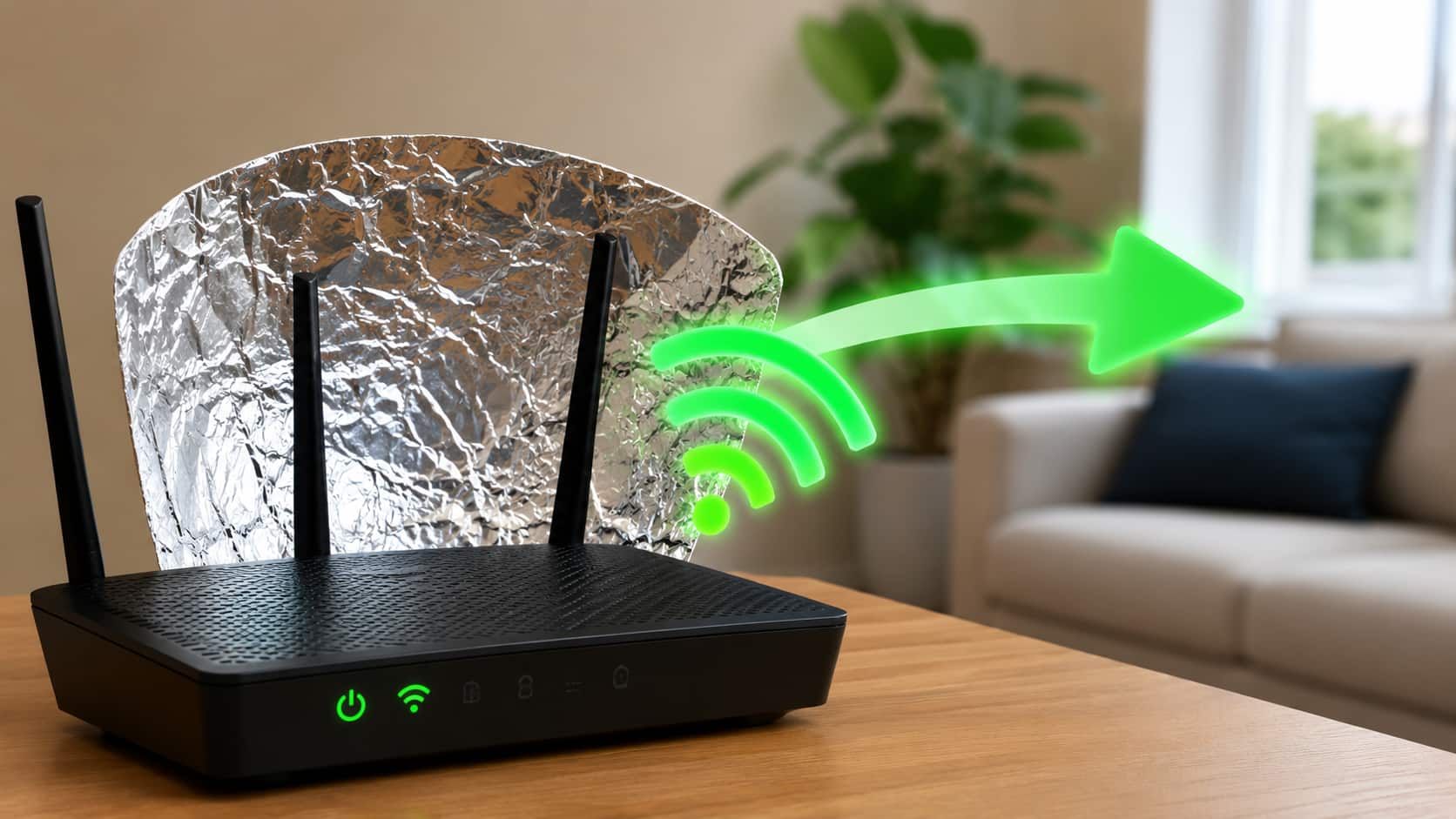 Loan Router How this simple aluminium foil trick can boost your Wi-Fi signal at ...