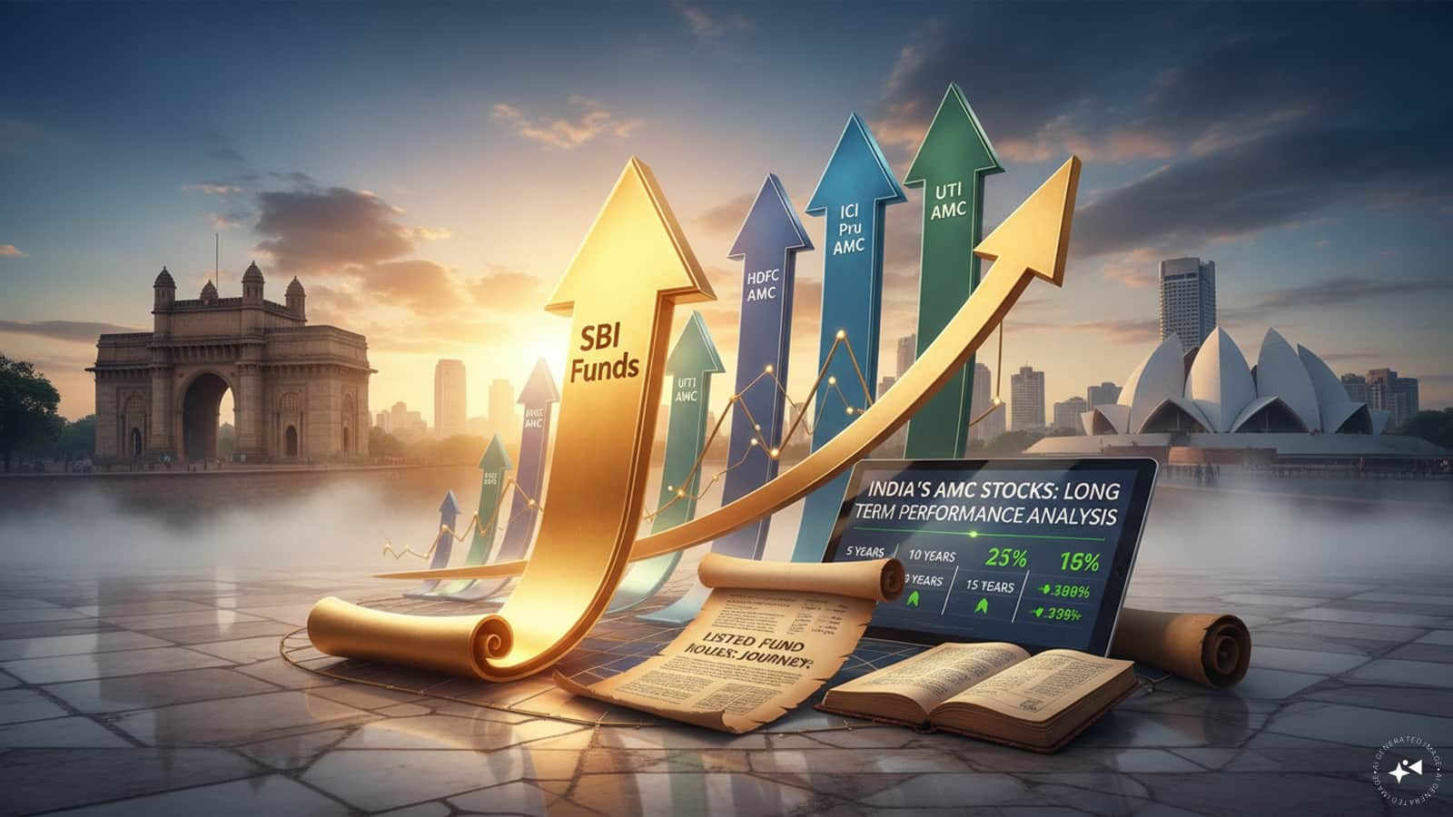 SBI Funds lists, taking India’s tally to six AMC stocks. How have listed fund houses fared over the long...