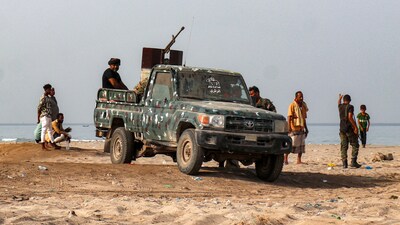 Yemen’s internationally recognised government says warplanes carried out 20 strikes on Houthi targets in Taiz as fighting intensifies and Red Sea tensions rise.