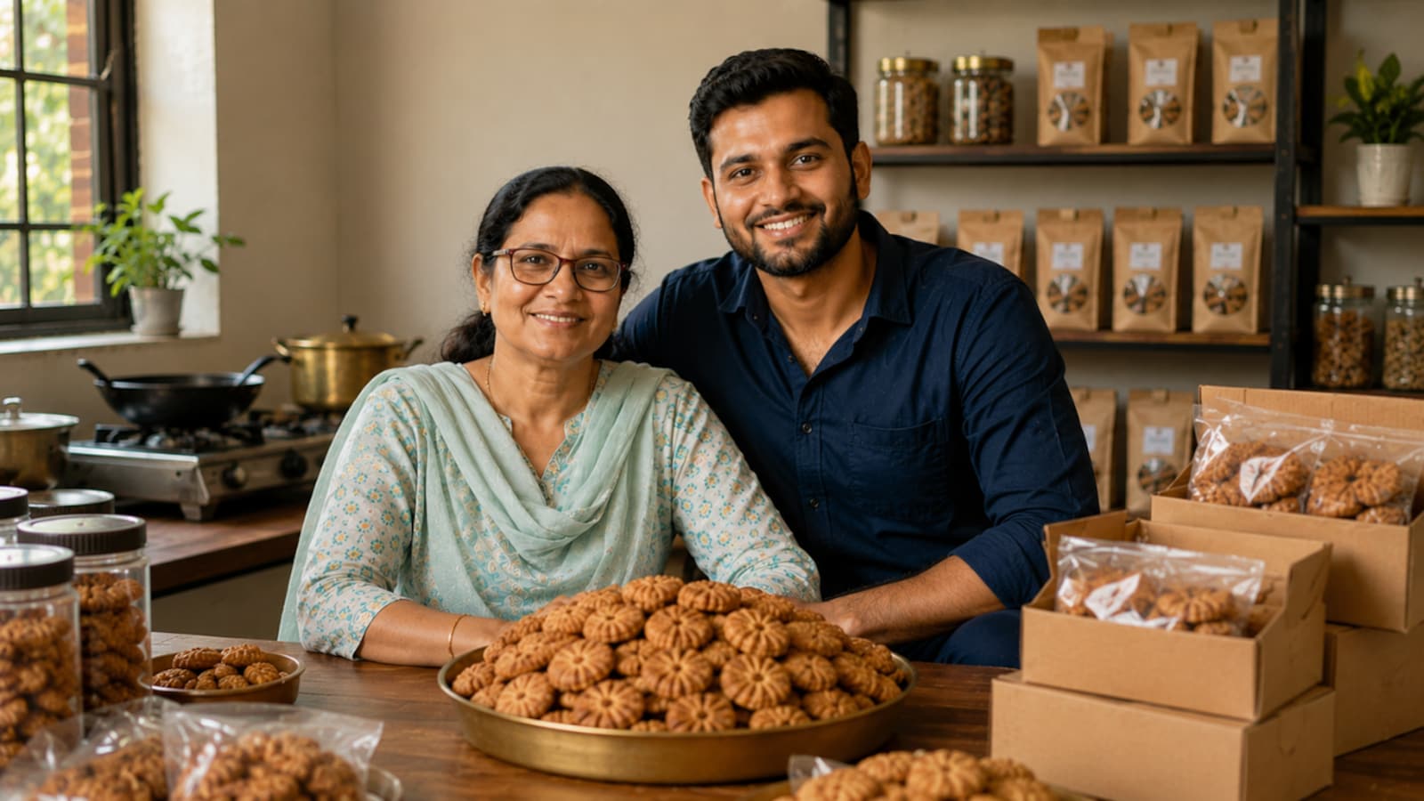 Bihar mother-son start thekua business from home kitchen, turn it into Rs 75 crore brand