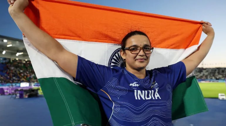 Seema Kaliramna wins discus bronze at CWG 2026