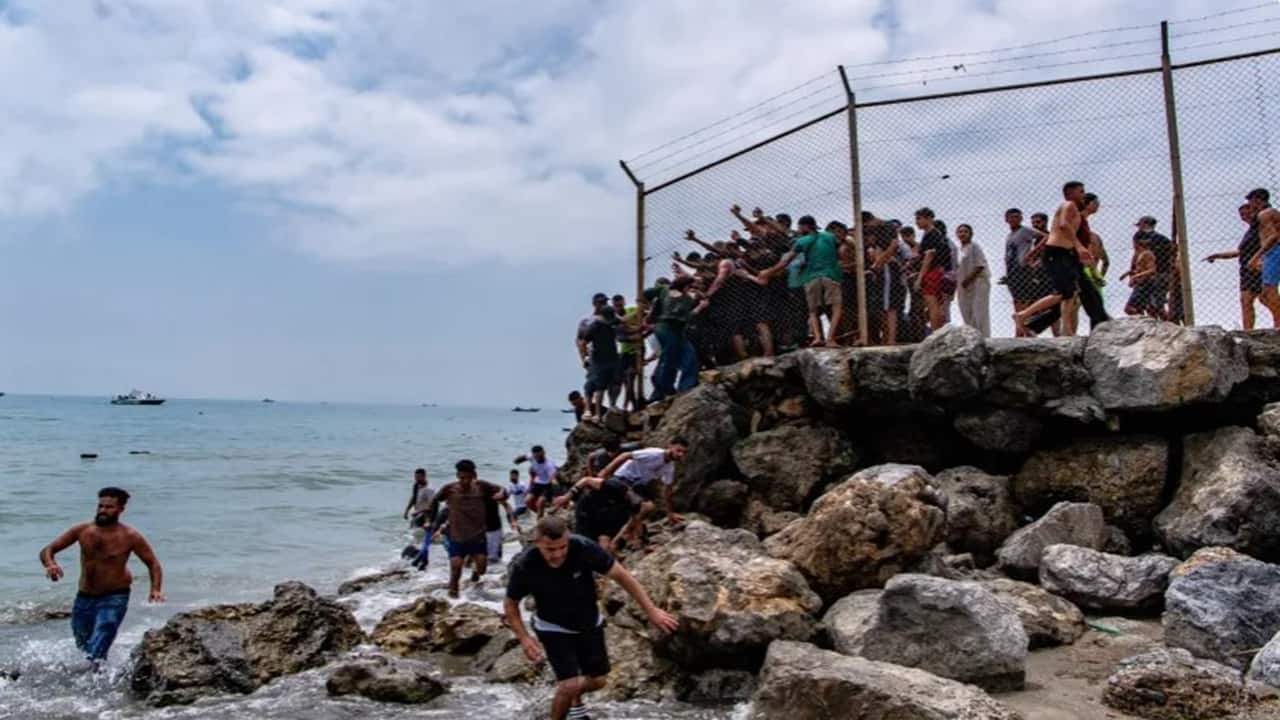 9 dead in Ceuta as thousands cross into Spain from Morocco, troops deployed to tackle migrant crisis