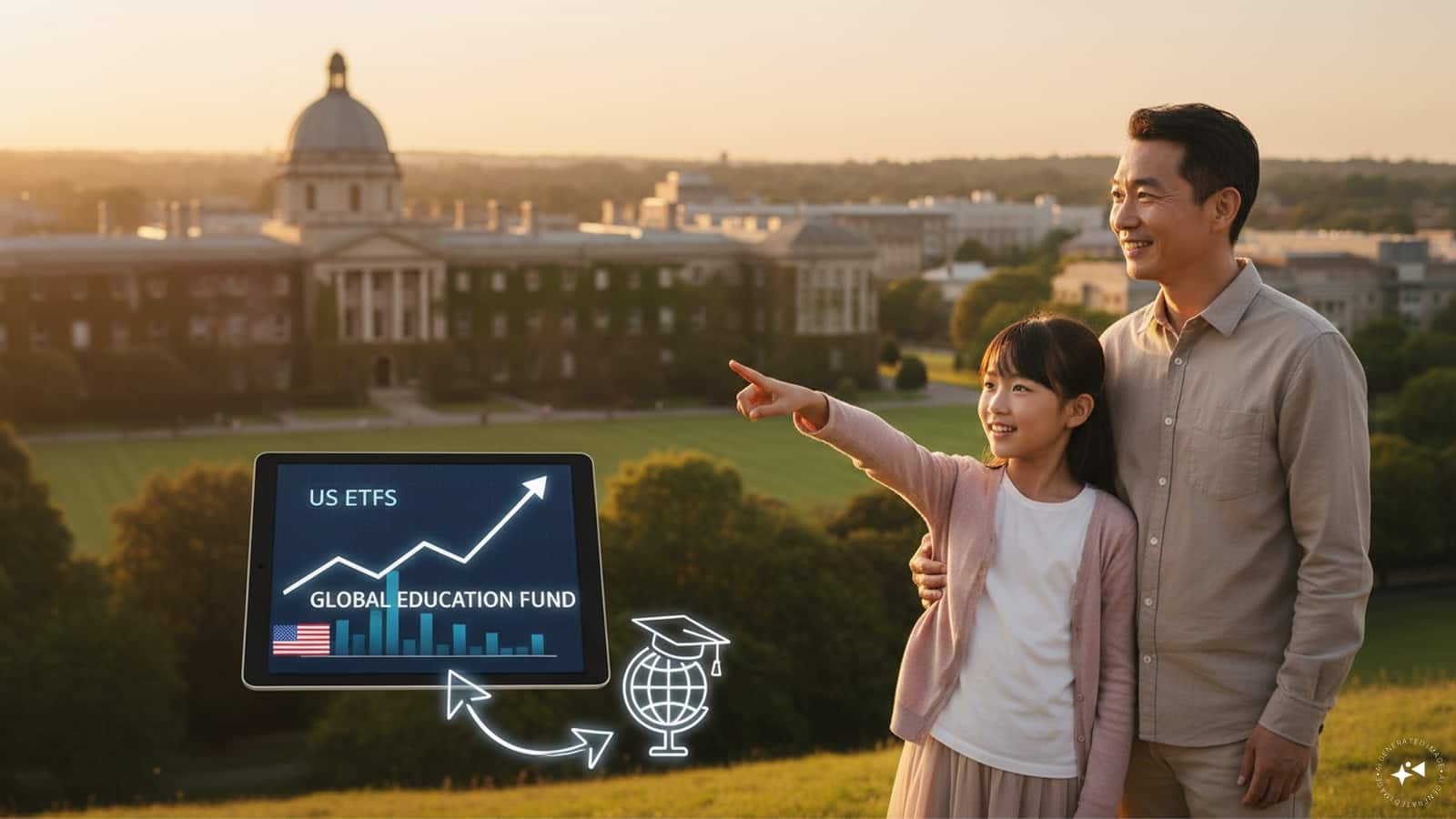 Why direct US ETFs make sense for your child's overseas education