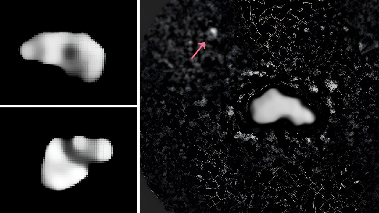 Photo: moneycontrol.com Asteroid (44) Nysa Revealed to Have Rare Three-Headed Structure