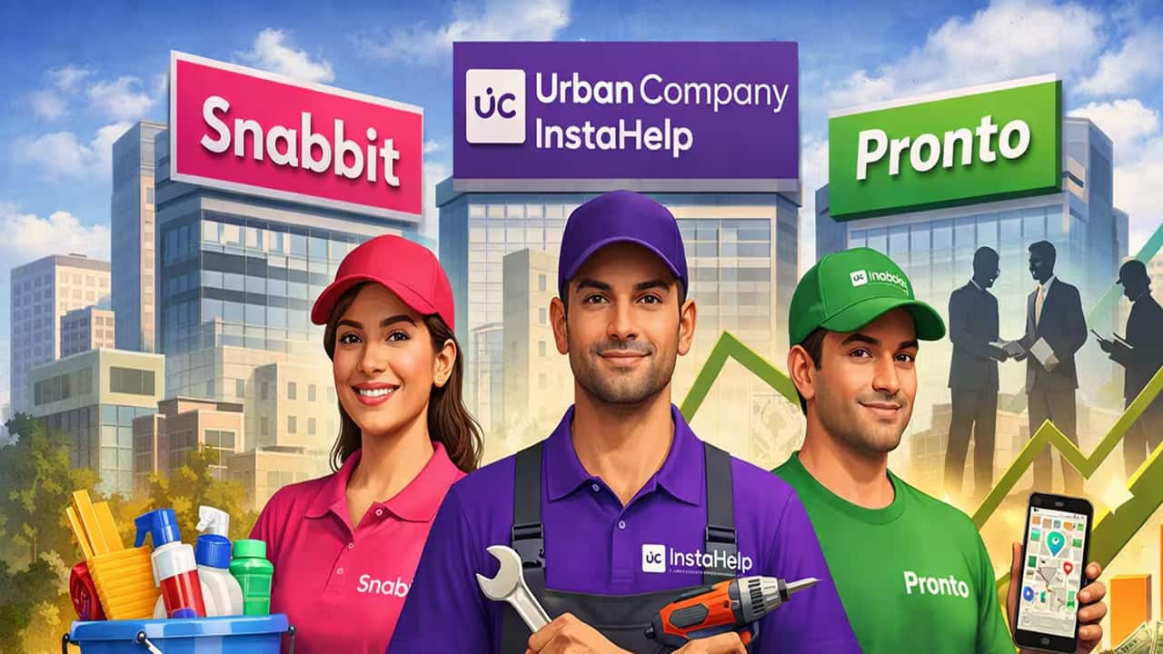 Snabbit, Urban Company's Insta Help cross 100,000 daily orders as instant home services race gathers pace- Moneycontrol.com