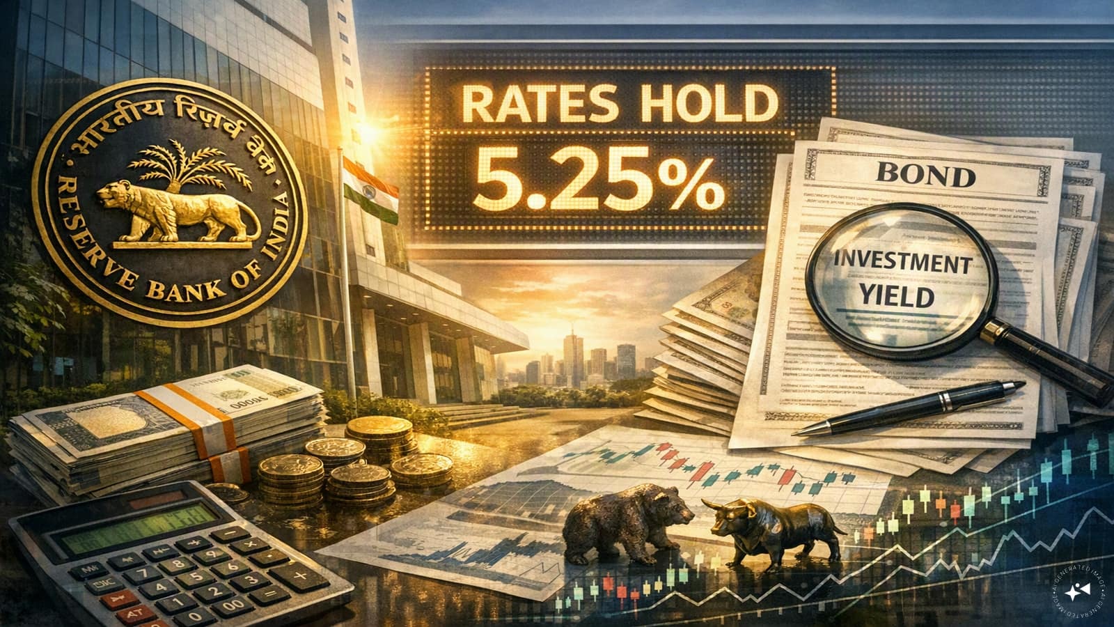 RBI holds rates at 5.25%: What bond investors should do with their money now