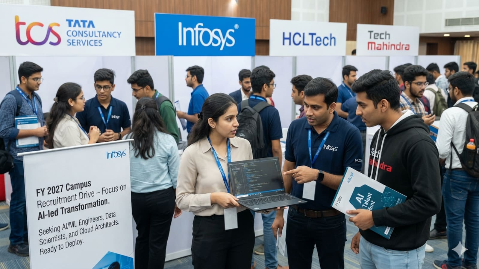 India's IT giants restart campus hiring, bet on frontier engineering talent