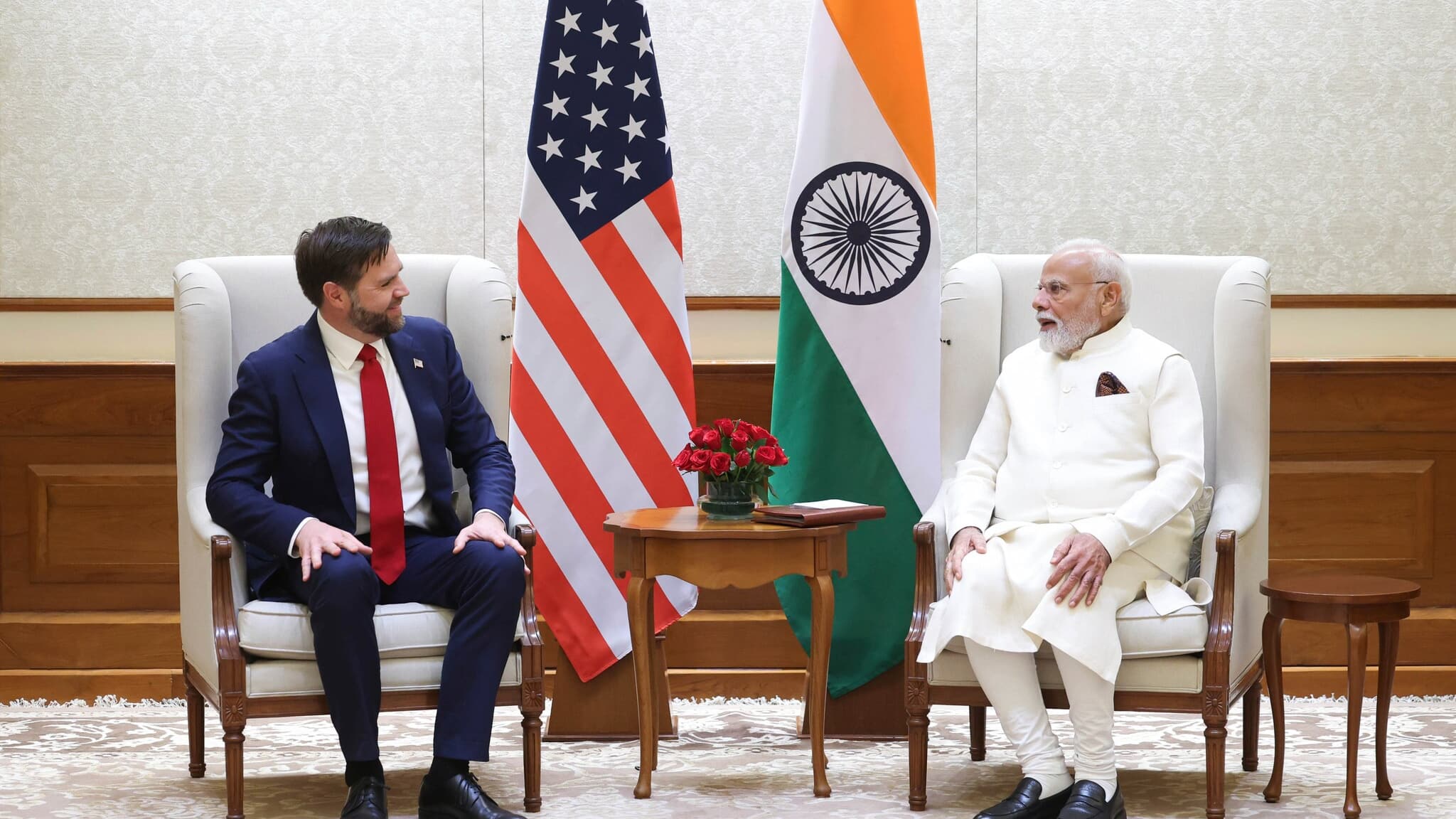 PM Modi, US VP Vance Discuss Strengthening Ties