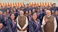 PM Narendra Modi meets Commonwealth Games medallists, shares inspirational 'jo khelega, woh khilega' video - WATCH