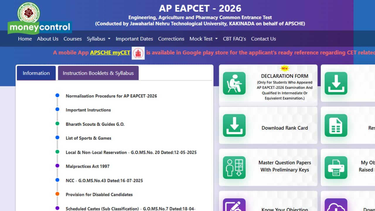 AP EAMCET 2026 Phase 1 Seat Allotment Result Declared @ cap.apcfss.in; Check direct link here