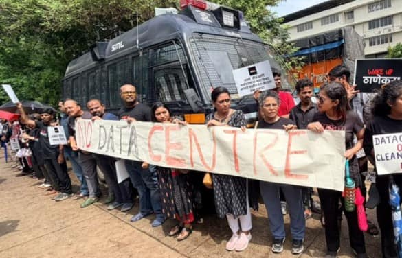 Residents protest data centre projects in Thane, Visakhapatnam