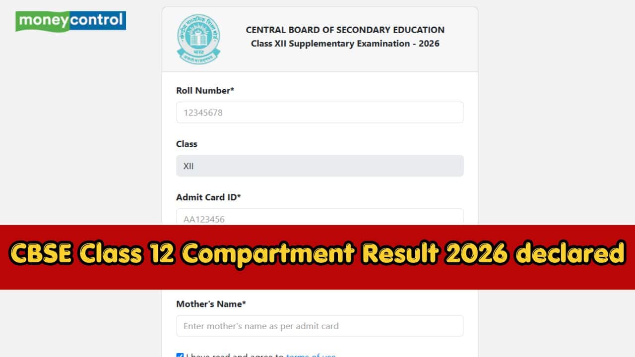 CBSE Class 12 Compartment Result 2026 Out @cbse.gov.in; direct link ...