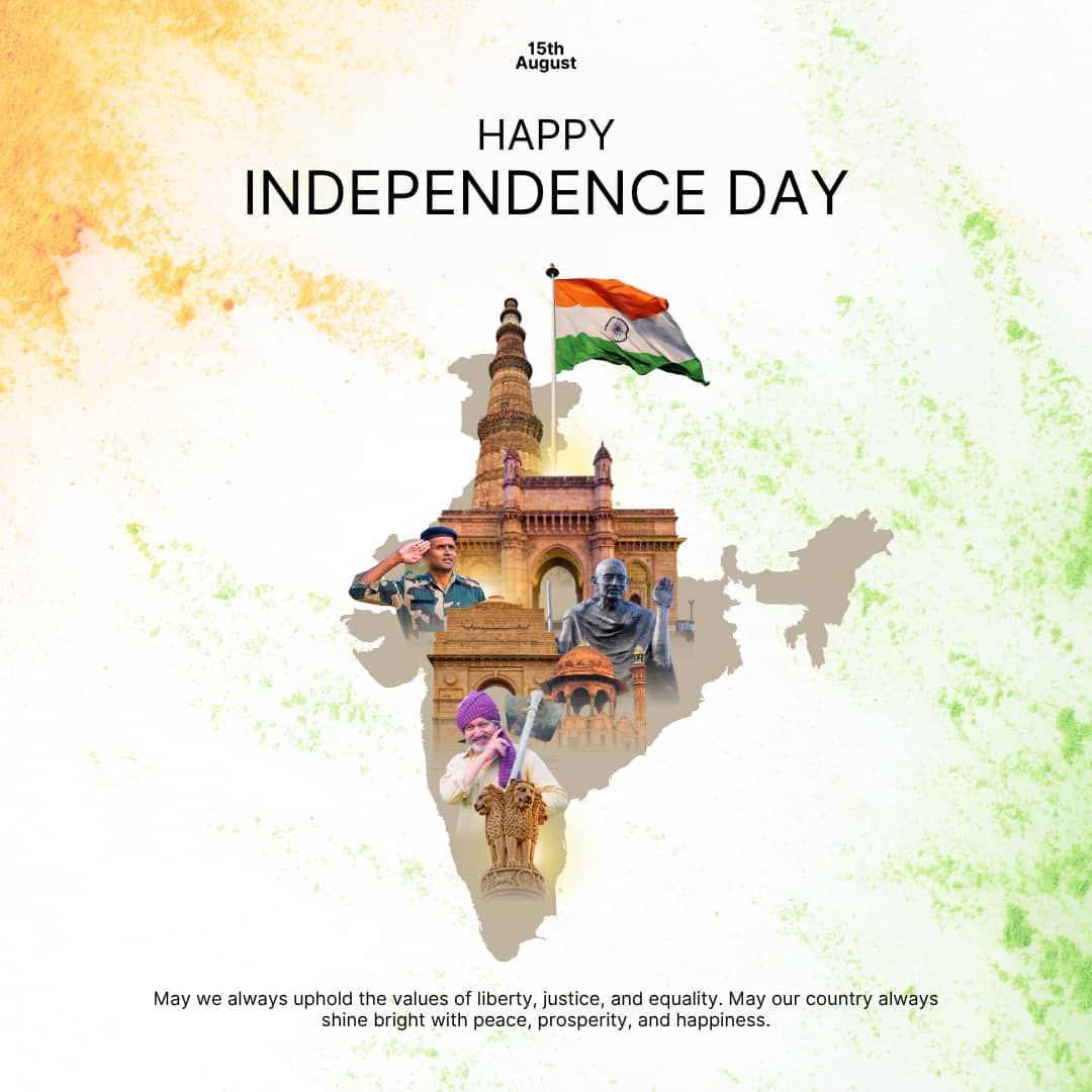 Top 40+ Happy Independence Day 2026 Wishes, Greetings, Messages, Quotes