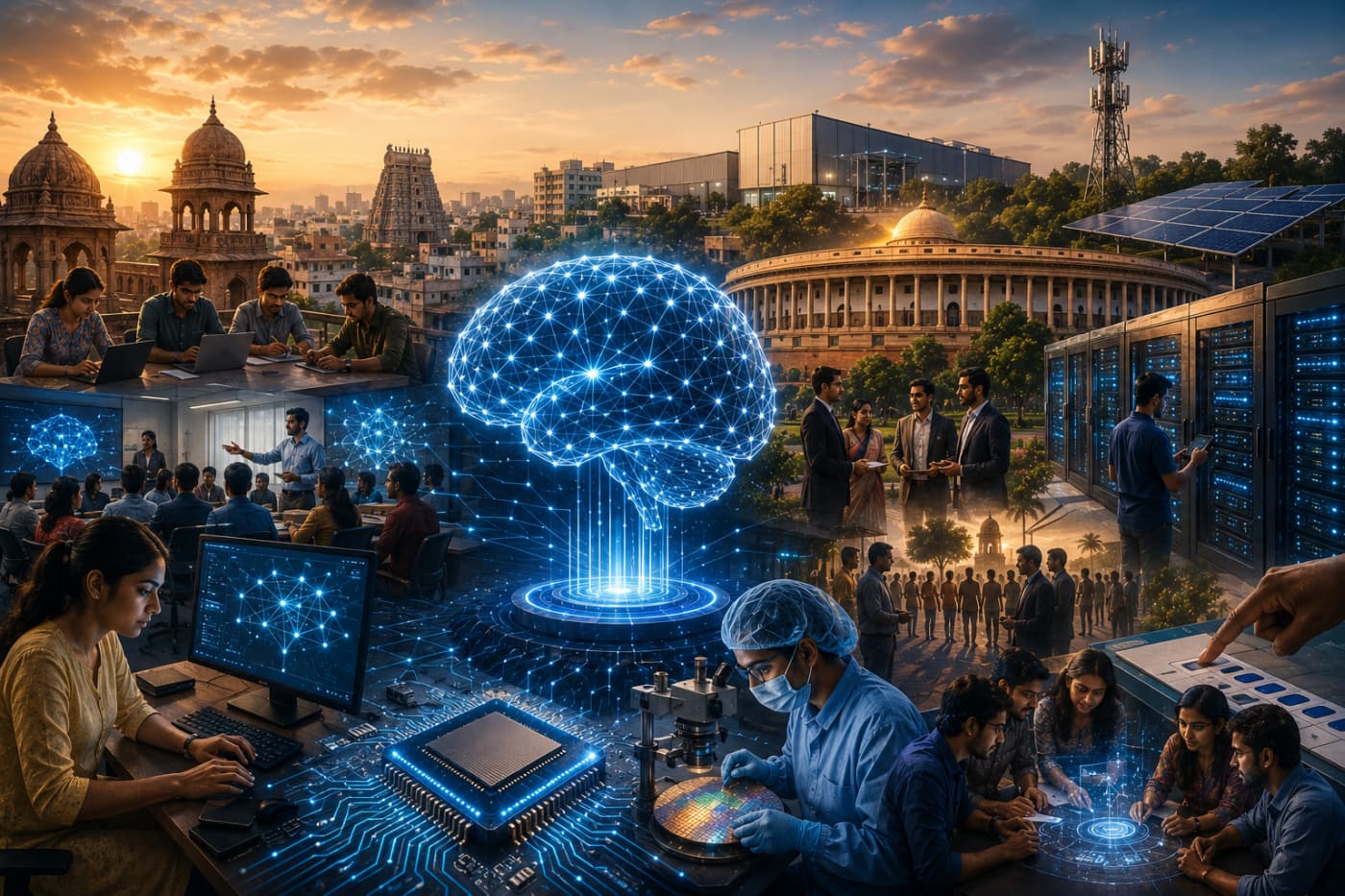 India's AI journey spans 8 themes, from homegrown models and chips to data centres and governance, as 2026 becomes a crucial year for its global AI ambitions