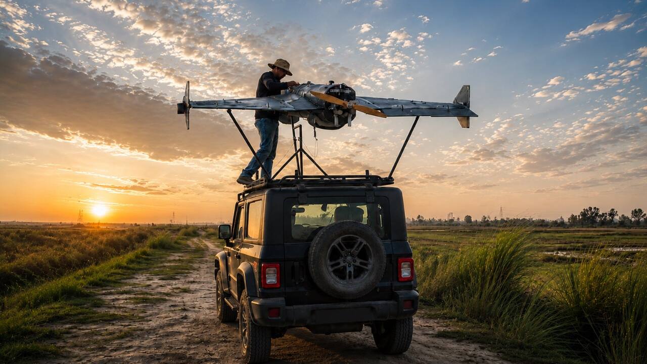 Lucknow startup Kawa UAV flies Divyastra Mk3, India's first jet-powered loitering munition, on August 11; 'No imported jet engine. No foreign critical subsystem'